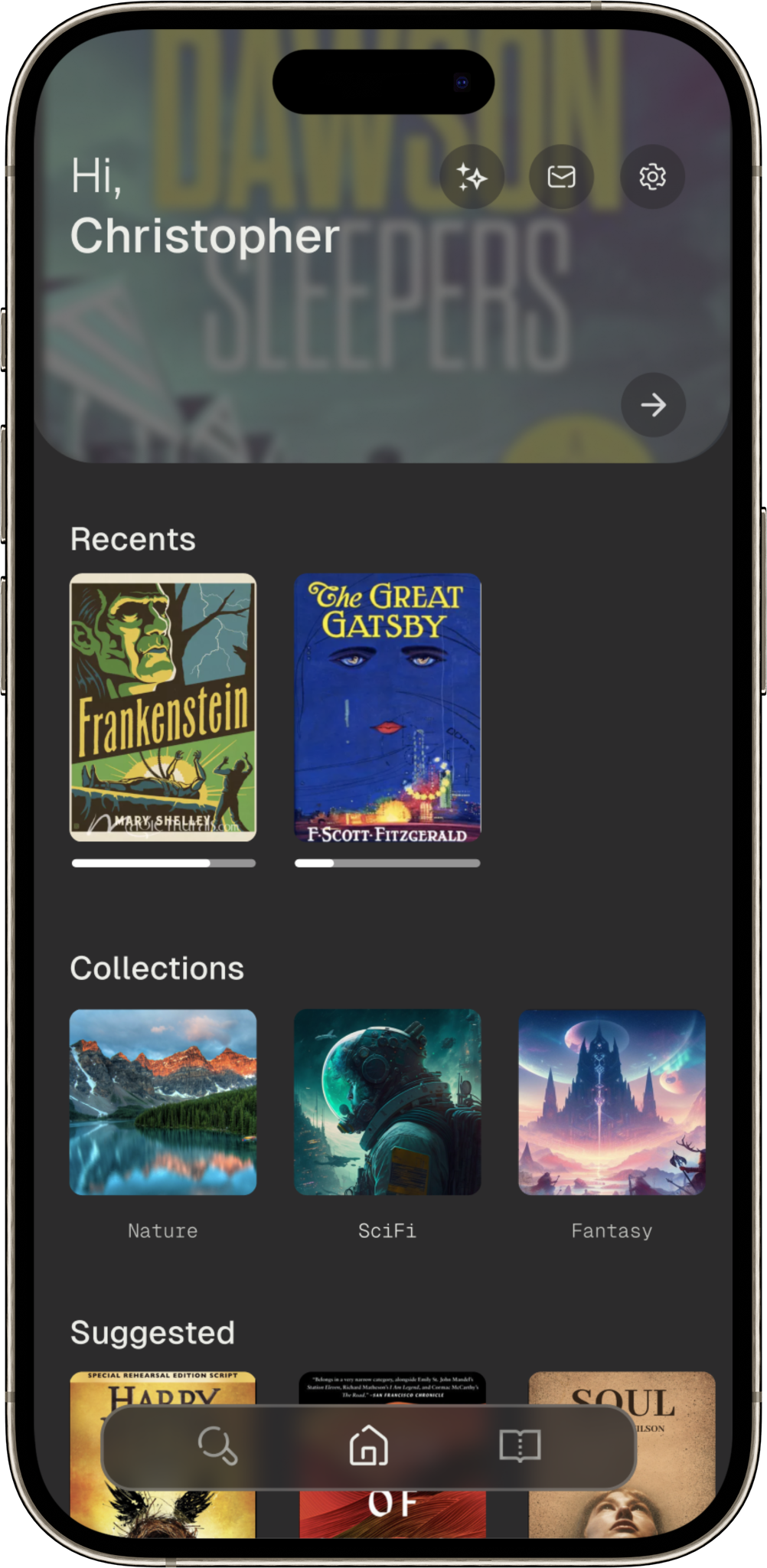 Home Screen
